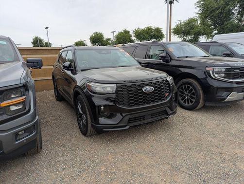 Agate Black 2025 Ford Explorer ST