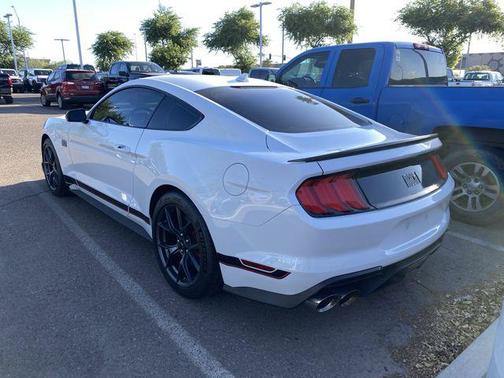 Oxford White 2022 Ford Mustang Mach 1 Fastback