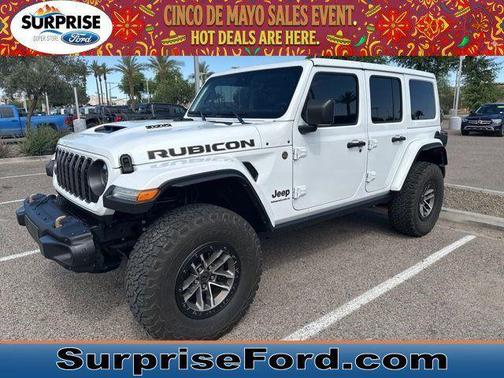 Bright White Clearcoat 2024 Jeep Wrangler Rubicon 392