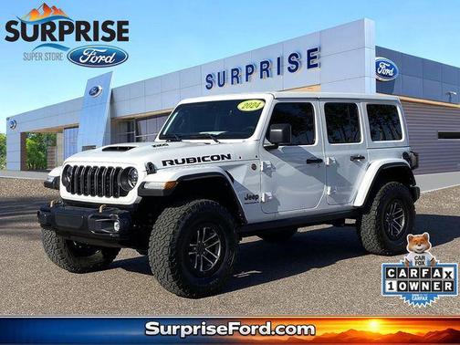 Bright White Clearcoat 2024 Jeep Wrangler Rubicon 392