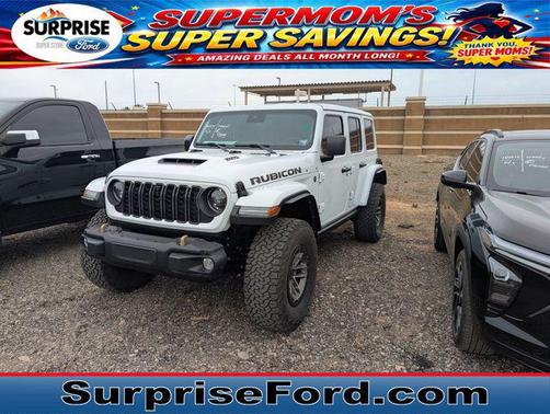Bright White Clearcoat 2024 Jeep Wrangler Rubicon 392
