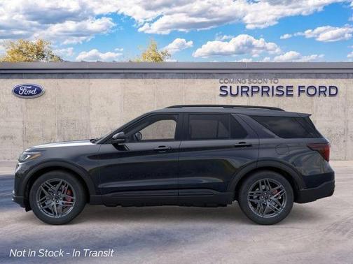 Agate Black Metallic 2026 Ford Explorer ST