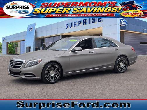 designo Diamond White Metallic 2017 Mercedes-Benz S-Class S 550