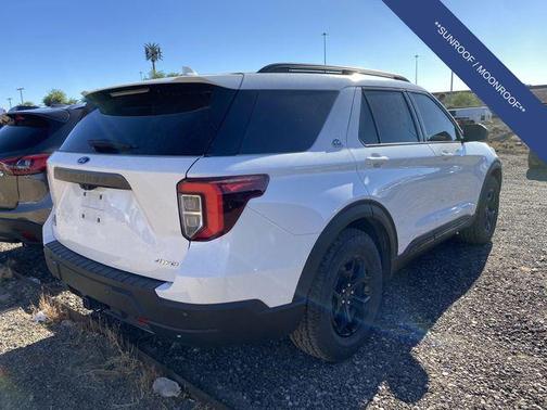 Star White Metallic Tri-Coat 2021 Ford Explorer Timberline