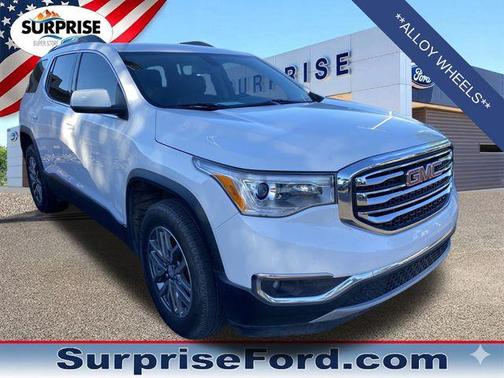 Summit White 2018 GMC Acadia SLE-2