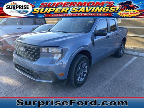 Azure Gray Metallic Tri-Coat 2025 Ford Maverick XLT