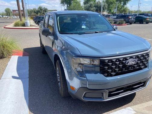 Azure Gray Metallic Tri-Coat 2025 Ford Maverick XLT