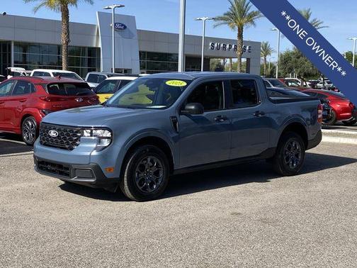 Azure Gray Metallic Tri-Coat 2025 Ford Maverick XLT