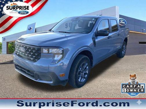 Azure Gray Metallic Tri-Coat 2025 Ford Maverick XLT