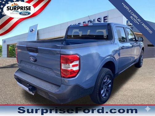 Azure Gray Metallic Tri-Coat 2025 Ford Maverick XLT