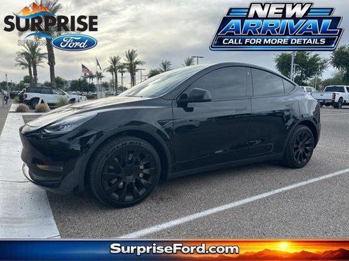 Solid Black 2021 Tesla Model Y Long Range Dual Motor All-Wheel Drive