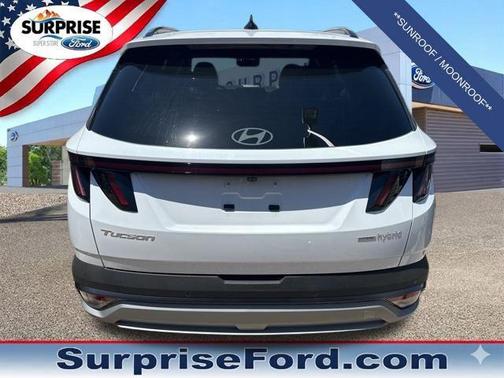 Creamy White Pearl 2025 Hyundai TUCSON Hybrid Limited