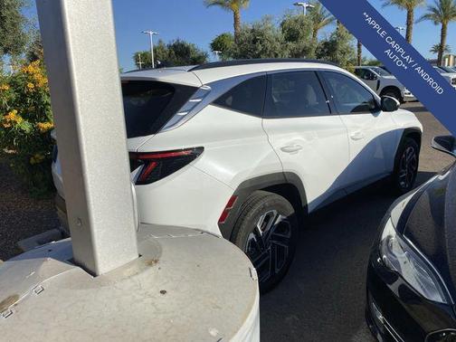 Creamy White Pearl 2025 Hyundai TUCSON Hybrid Limited