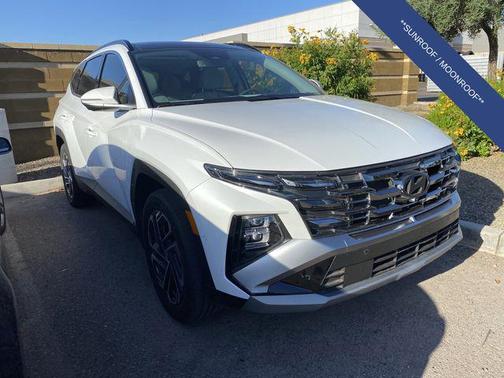 Creamy White Pearl 2025 Hyundai TUCSON Hybrid Limited