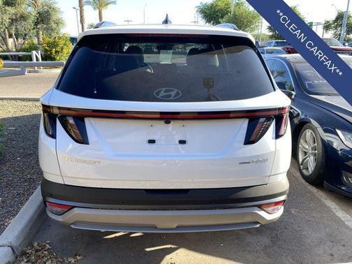 Creamy White Pearl 2025 Hyundai TUCSON Hybrid Limited