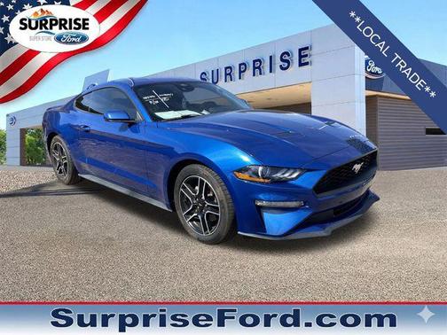 Atlas Blue Metallic 2022 Ford Mustang EcoBoost Premium