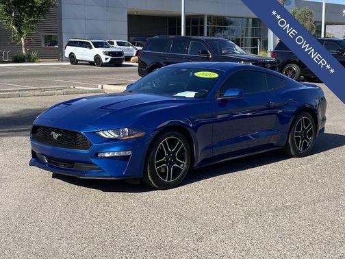 Atlas Blue Metallic 2022 Ford Mustang EcoBoost Premium