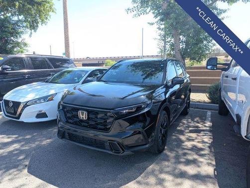 Crystal Black Pearl 2024 Honda CR-V Hybrid Sport AWD