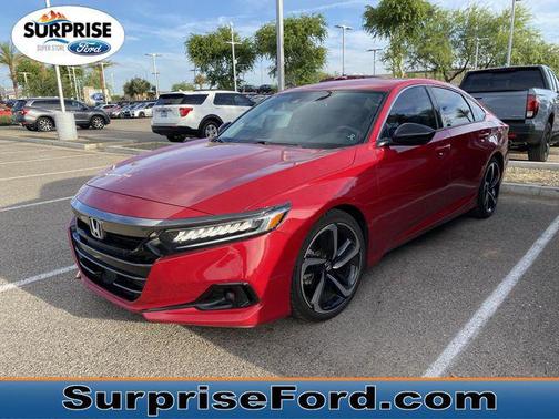 San Marino Red 2022 Honda Accord Sport SE 1.5T