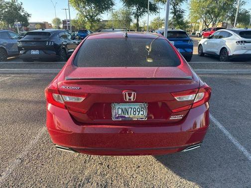San Marino Red 2022 Honda Accord Sport SE 1.5T