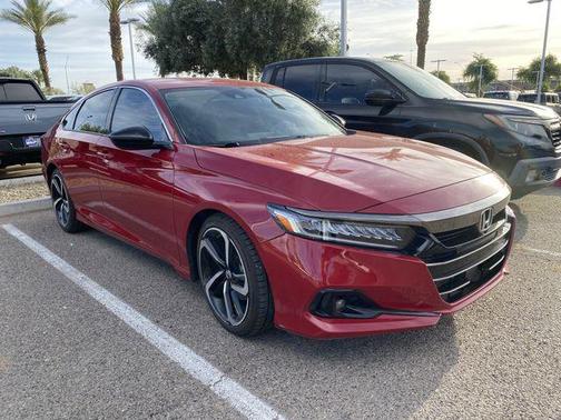 San Marino Red 2022 Honda Accord Sport SE 1.5T