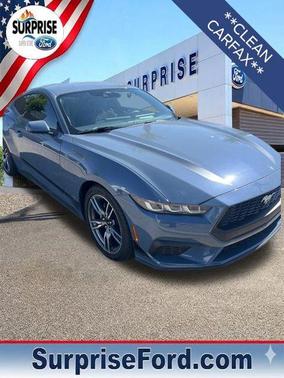 Vapor Blue Metallic 2024 Ford Mustang EcoBoost