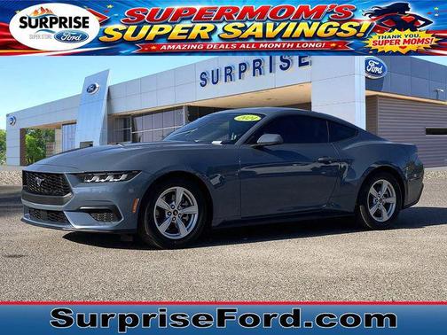 Vapor Blue Metallic 2024 Ford Mustang EcoBoost