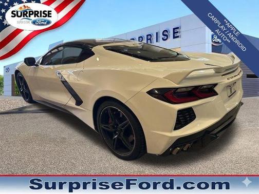 Arctic White 2020 Chevrolet Corvette Stingray w/2LT