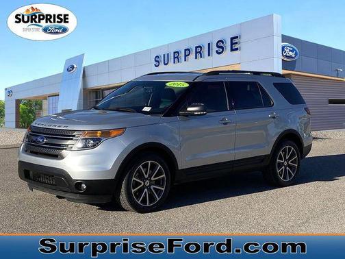 Bronze Fire Metallic Tinted Clearcoat 2015 Ford Explorer XLT