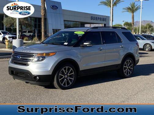 Bronze Fire Metallic Tinted Clearcoat 2015 Ford Explorer XLT