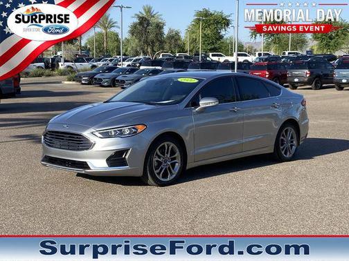 Iconic Silver 2020 Ford Fusion SEL