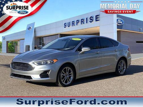Iconic Silver 2020 Ford Fusion SEL