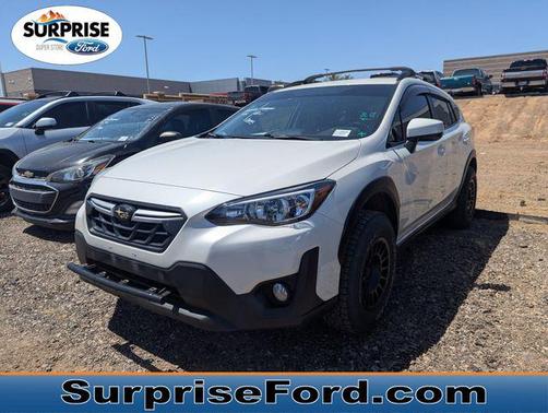Crystal White Pearl 2023 Subaru Crosstrek Premium