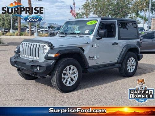 Silver Zynith Clearcoat 2023 Jeep Wrangler Sport S