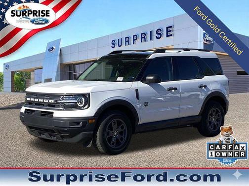 Oxford White 2024 Ford Bronco Sport Big Bend