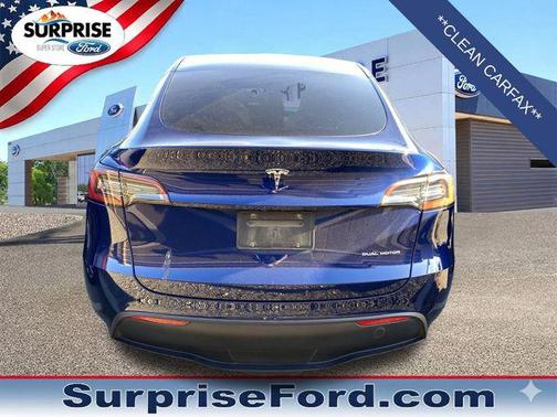 Deep Blue 2022 Tesla Model Y Long Range Dual Motor All-Wheel Drive