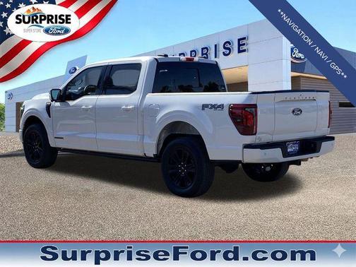 Star White Metallic Tri-Coat 2025 Ford F-150 Platinum