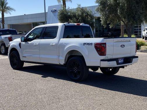 Star White Metallic Tri-Coat 2025 Ford F-150 Platinum