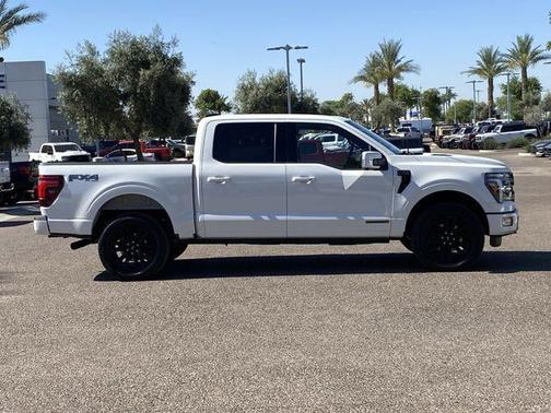 Star White Metallic Tri-Coat 2025 Ford F-150 Platinum