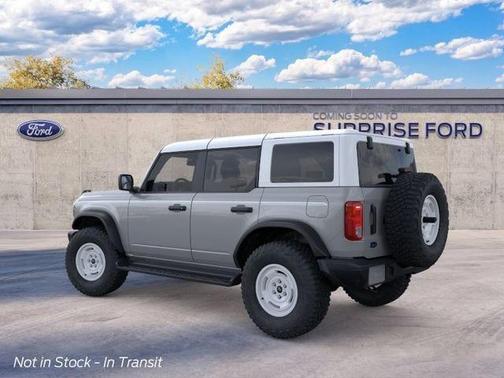 Avalanche Gray 2026 Ford Bronco Heritage Edition