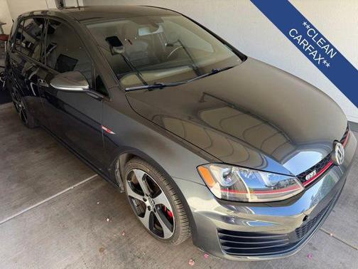 Carbon Steel Gray 2015 Volkswagen Golf GTI 2.0T Autobahn 4-Door