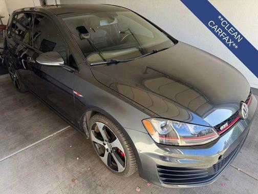 Carbon Steel Gray 2015 Volkswagen Golf GTI 2.0T Autobahn 4-Door