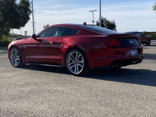 Rapid Red Metallic Tinted Clearcoat 2022 Ford Mustang GT Premium