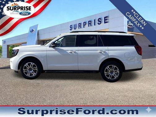 Star White Metallic Tri-Coat 2025 Ford Expedition Active