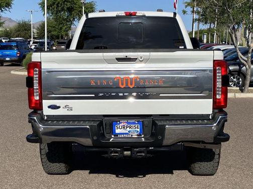 Star White Metallic Tri-Coat 2024 Ford F-350 King Ranch