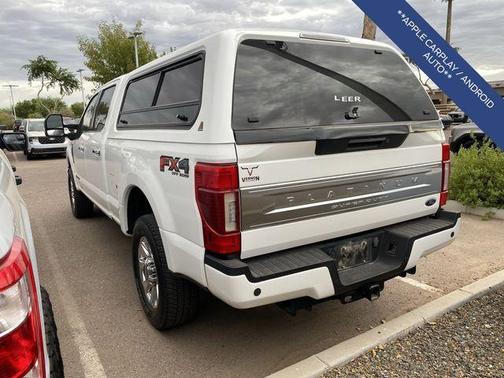 Star White Metallic Tri-Coat 2022 Ford F-250 Platinum
