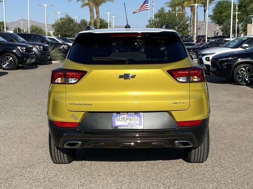 Nitro Yellow Metallic 2023 Chevrolet Trailblazer ACTIV