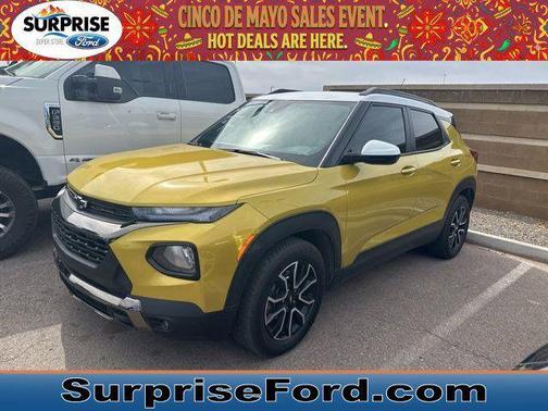 Nitro Yellow Metallic 2023 Chevrolet Trailblazer ACTIV