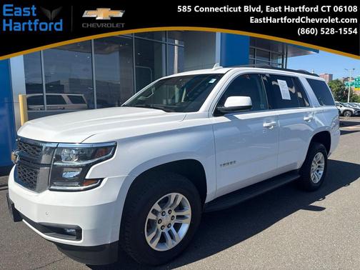 Summit White 2019 Chevrolet Tahoe LT