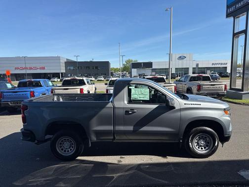 Sterling Gray Metallic 2026 Chevrolet Silverado 1500 Base